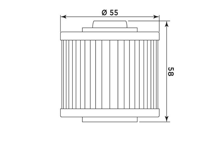 Filtro Óleo MIW Yamaha Y4001  2