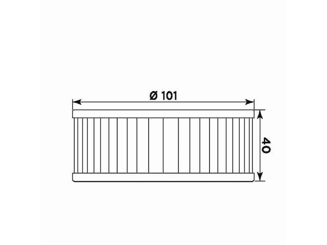 Filtro Óleo MIW Yamaha Y4003  2
