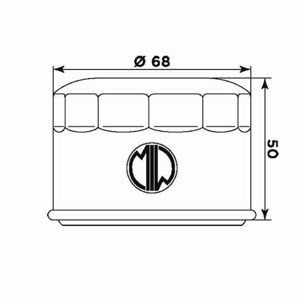 Filtro Óleo MIW Yamaha Y4011 