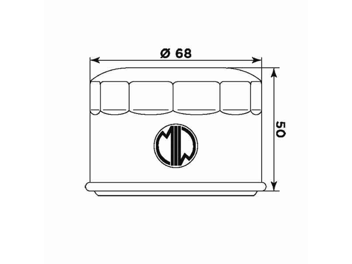 Filtro Óleo MIW Yamaha Y4011  2