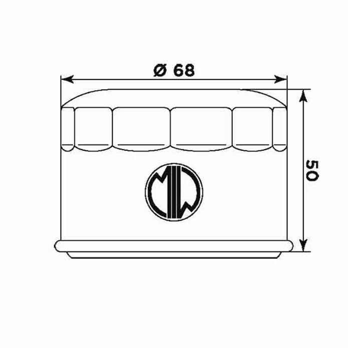 Filtro Óleo MIW Yamaha Y4011  2