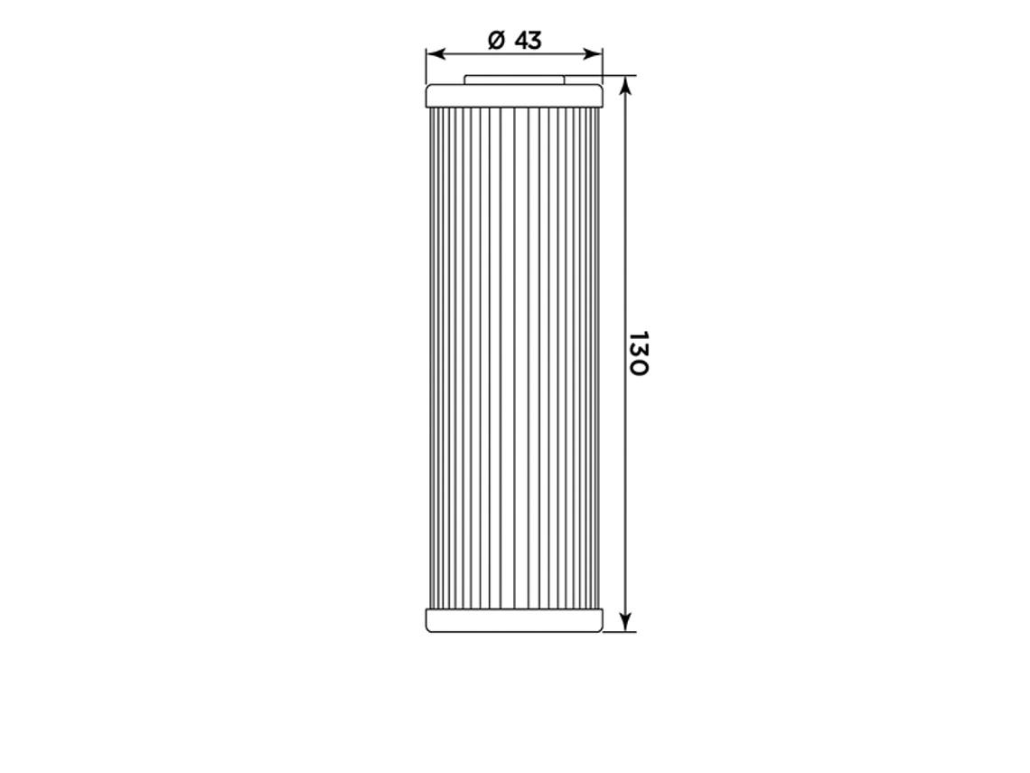 Filtro Óleo MIW Panigale DU6002  2
