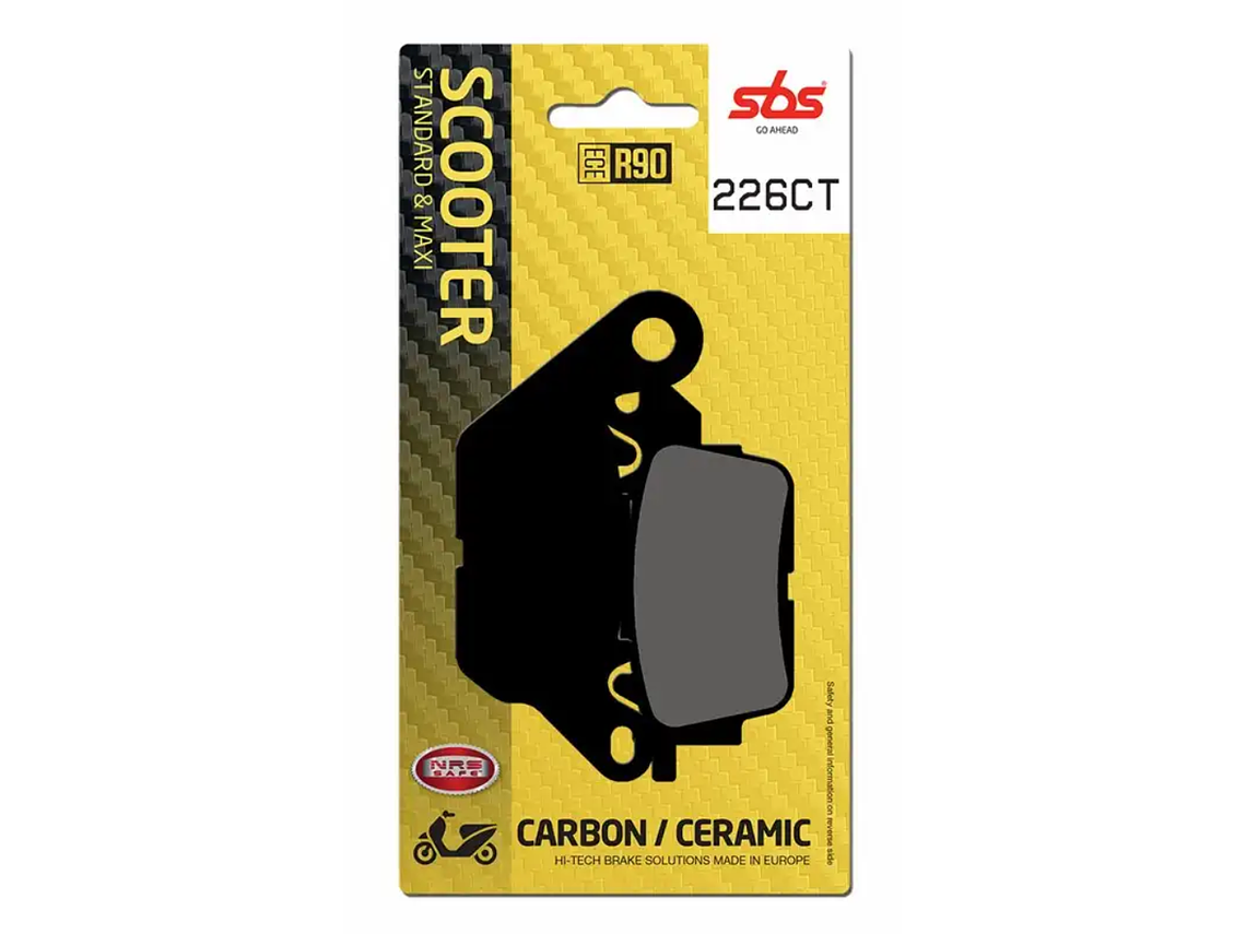 Pastilhas de Travão N-Max 125/155 226CT - SBS 1