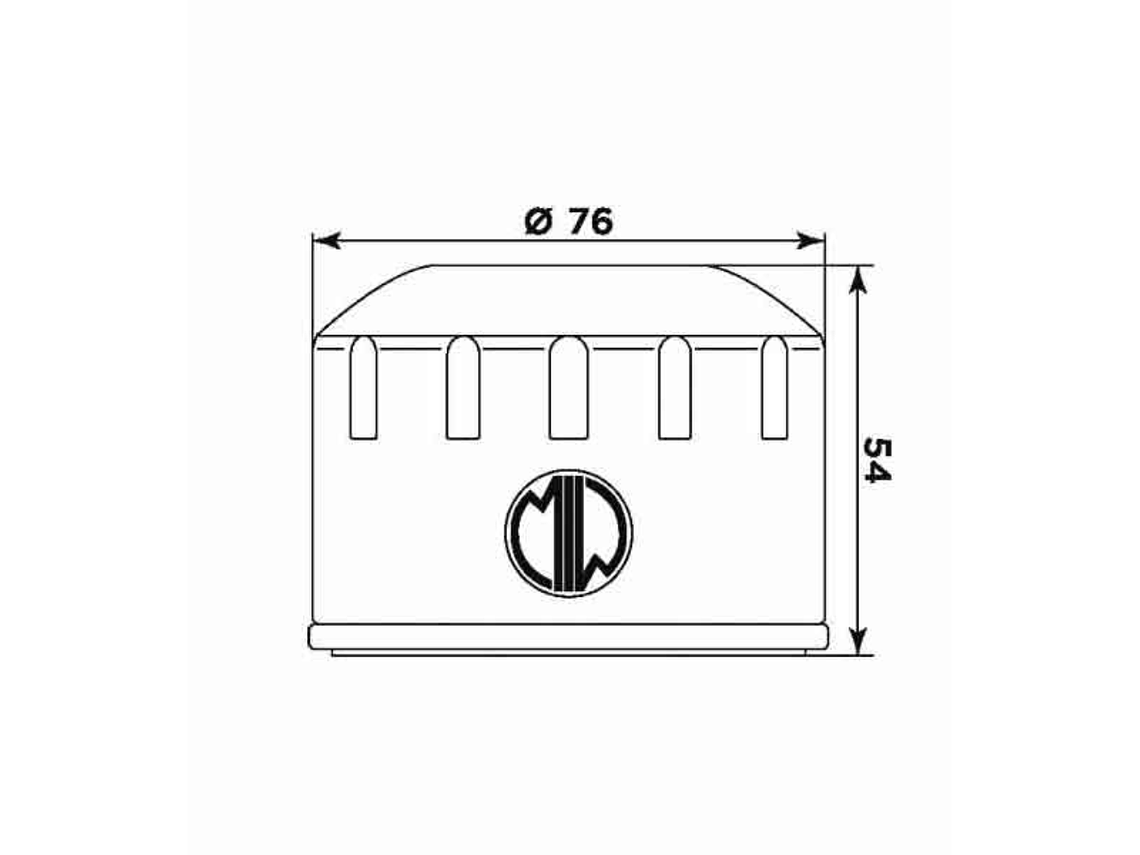 Filtro Óleo MIW BMW B9001  2