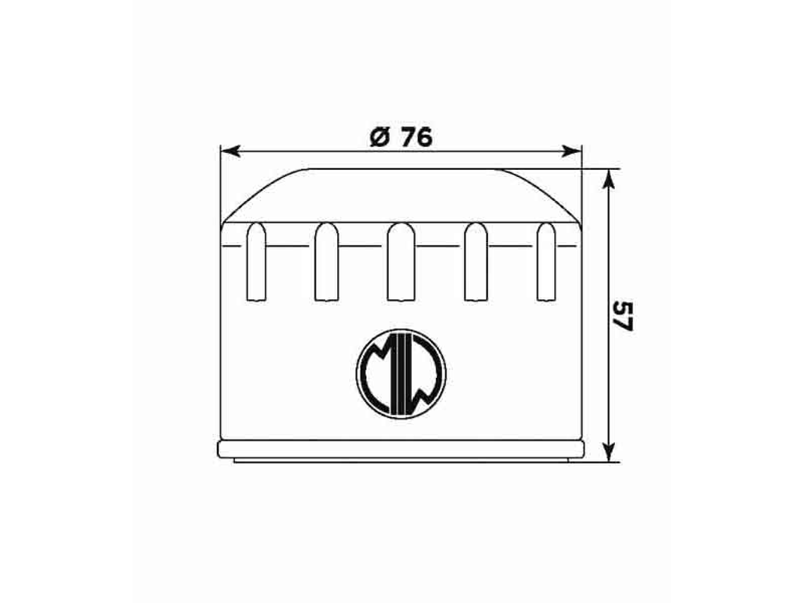 Filtro Óleo MIW BMW B9003  2