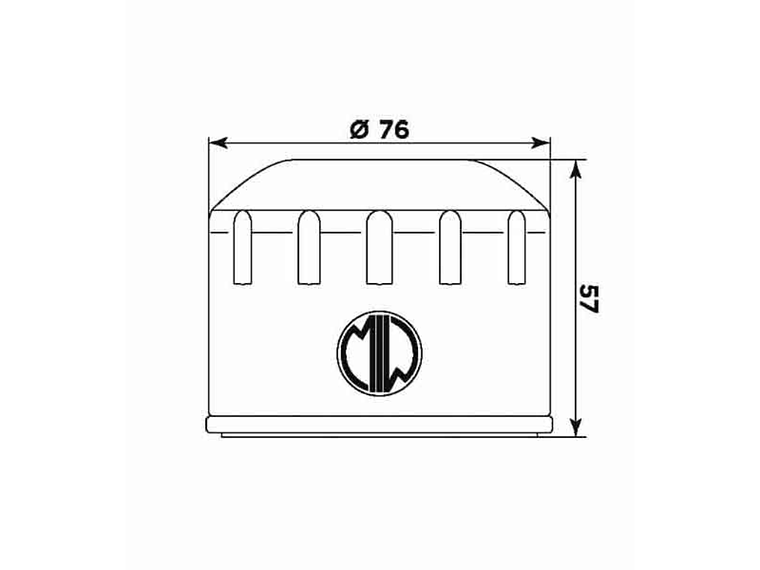 Filtro Óleo MIW BMW B9003  2