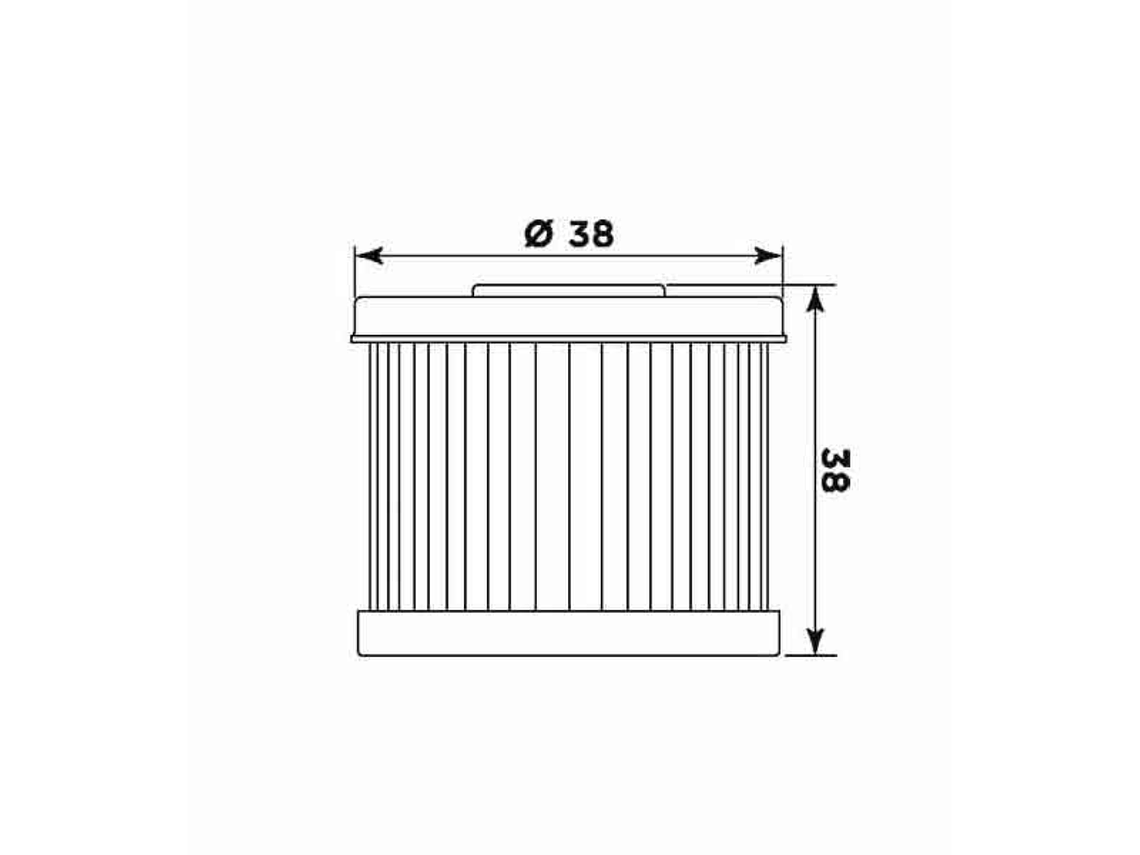 Filtro Óleo MIW Daelim 125 DA16001 2