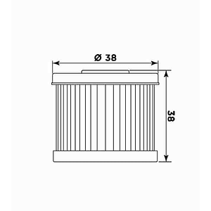 Filtro Óleo MIW Daelim 125 DA16001