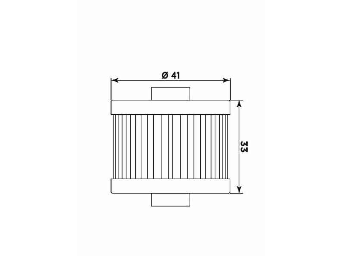 Filtro Óleo MIW Aprilia/Peugeot 125/150 P5003  2