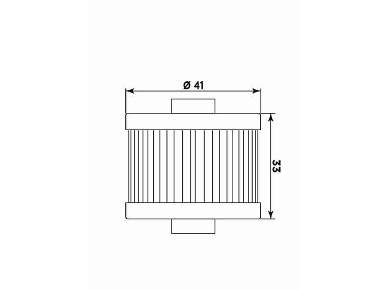 Filtro Óleo MIW Aprilia/Peugeot 125/150 P5003  2