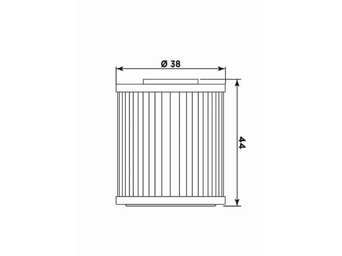 Filtro Óleo MIW Kawasaki/Suzuki HF207 K2015 2