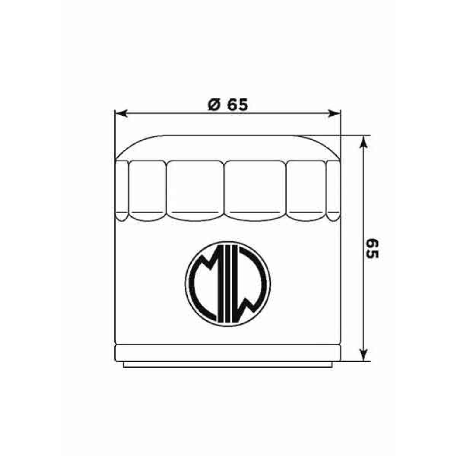 Filtro Óleo MIW MV Augusta F4 750/1000 MV21001  2