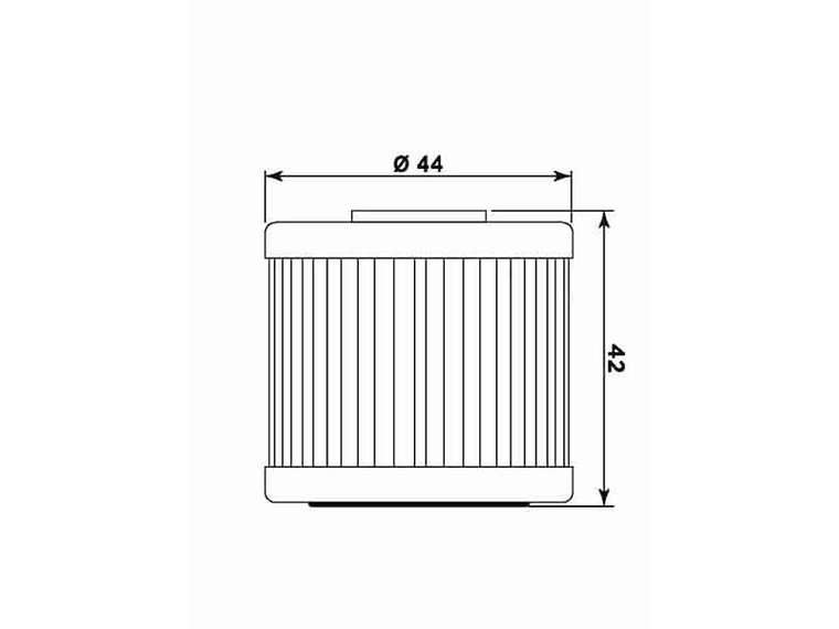 Filtro Óleo MIW Kymco HF566 KY7001  2