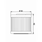 Filtro Óleo MIW Kymco HF566 KY7001  - Miniatura 2