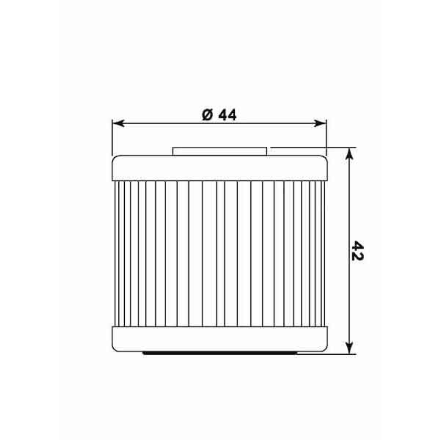 Filtro Óleo MIW Kymco HF566 KY7001  2