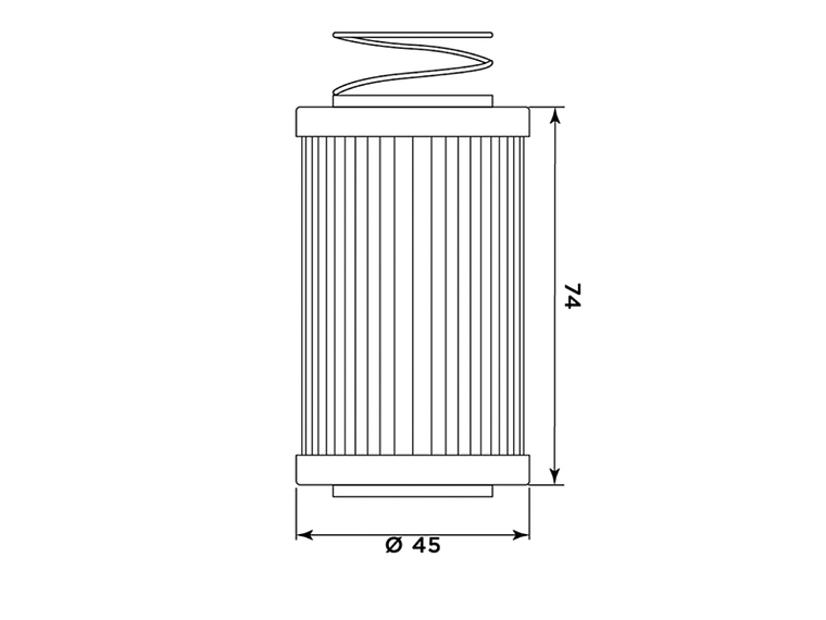 Filtro Óleo MIW MV Augusta Brutale 990 HF567 MV21002 2