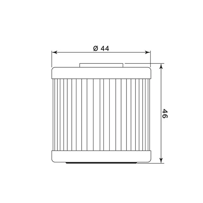 Filtro Óleo MIW Kymco Xciting 400 HF568 KY7005  2