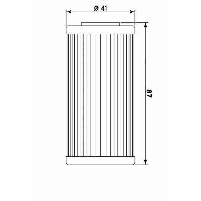 Filtro Óleo MIW BMW G 450 X HF611 B9006  2
