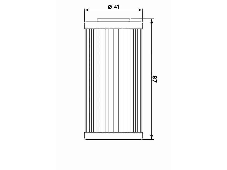 Filtro Óleo MIW BMW G 450 X HF611 B9006  2