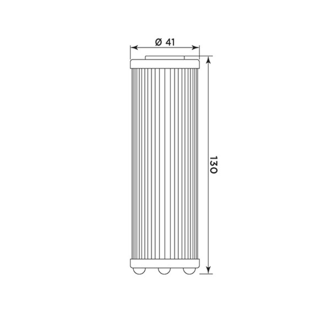 Filtro Óleo MIW KTM HF158 KT8008  2