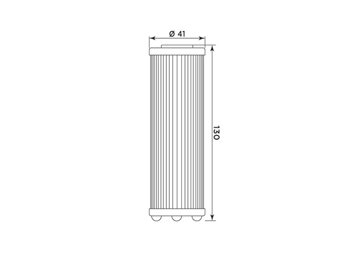 Filtro Óleo MIW KTM HF158 KT8008  2