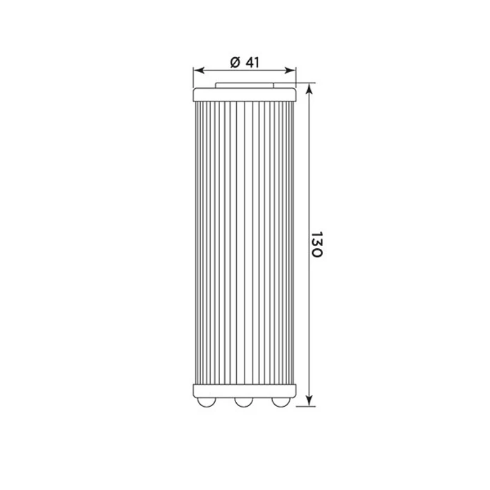 Filtro Óleo MIW KTM HF158 KT8008  2