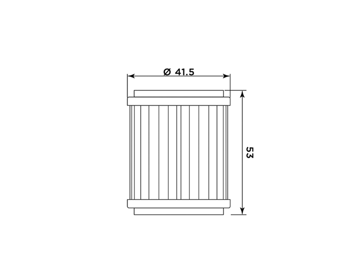 Filtro Óleo MIW KTM HF651 KT8009  2