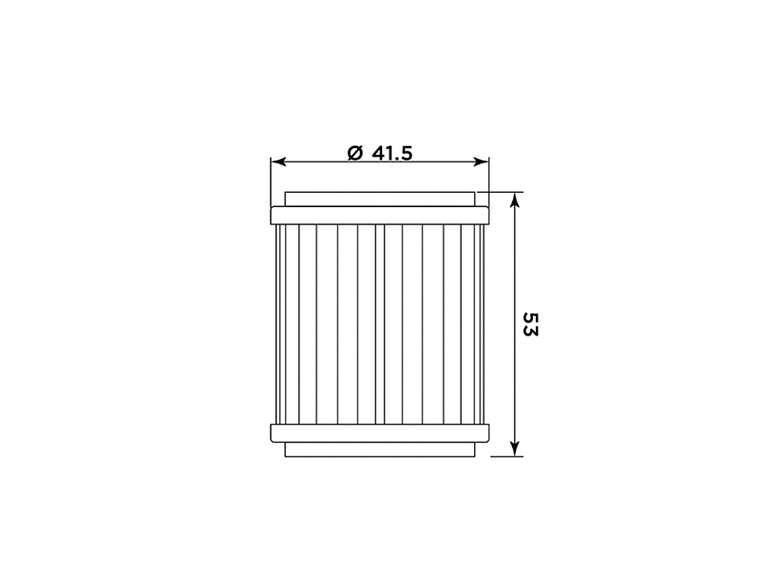 Filtro Óleo MIW KTM HF651 KT8009  2