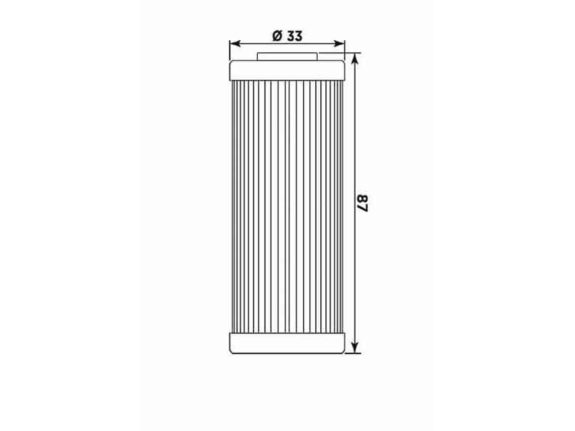 Filtro Óleo MIW KTM 450/505/530 HF652 KT8003  2