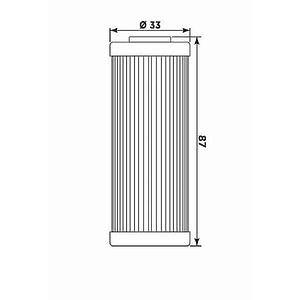 Filtro Óleo MIW KTM 450/505/530 HF652 KT8003 