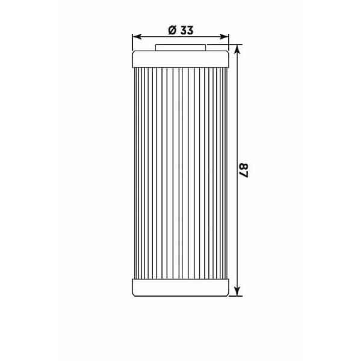 Filtro Óleo MIW KTM 450/505/530 HF652 KT8003  2