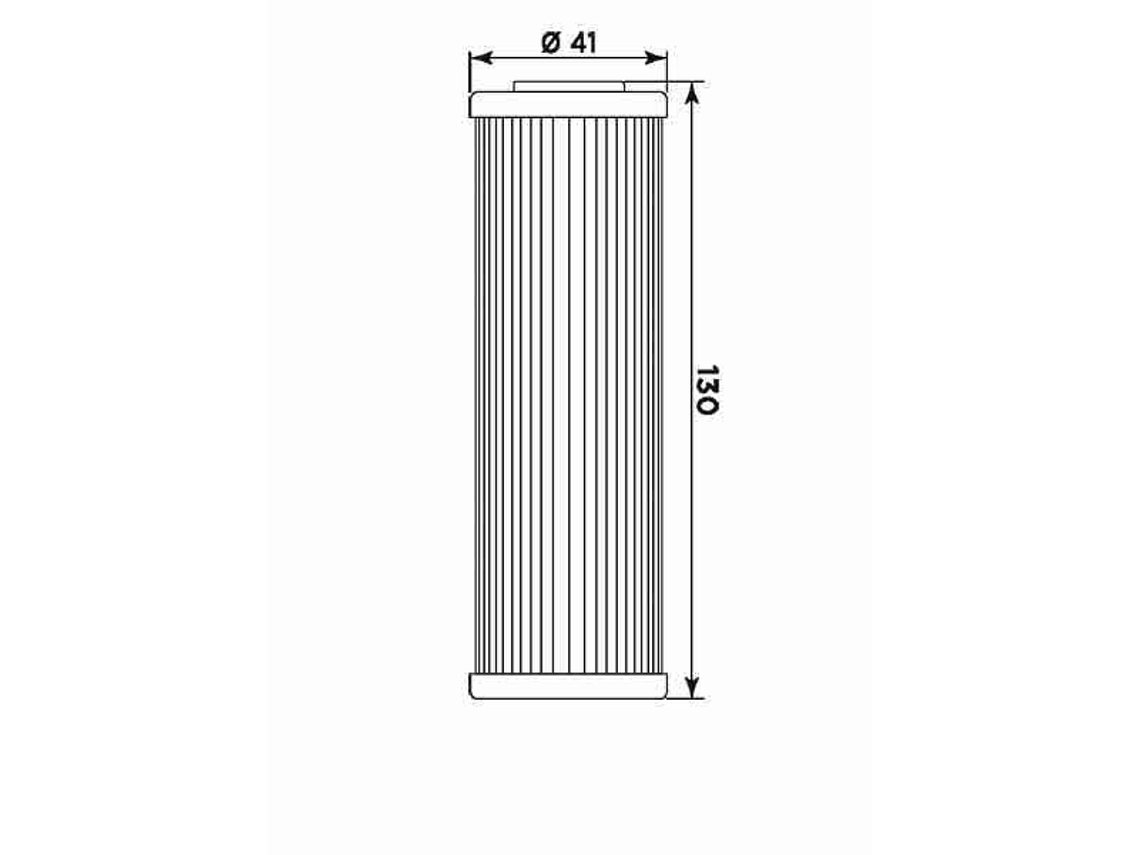Filtro Óleo MIW KTM HF658 KT8006  2