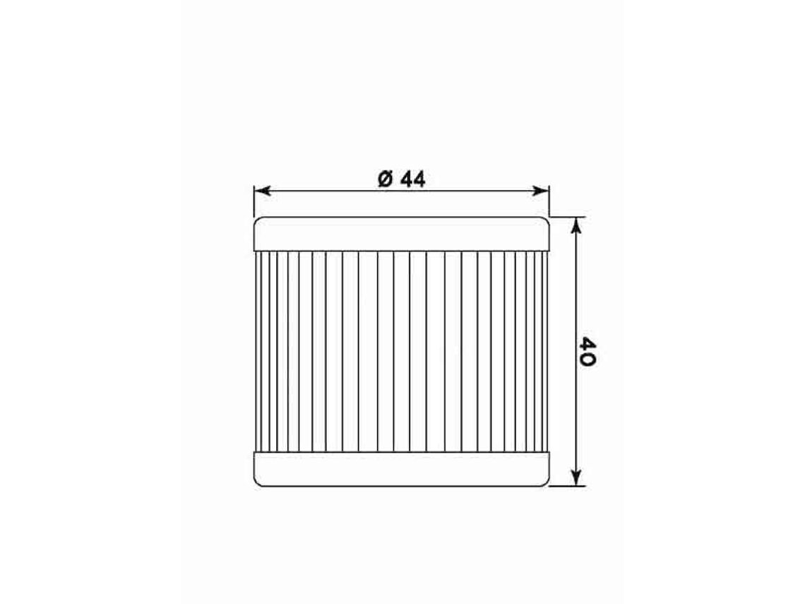 Filtro Óleo MIW Suzuki HF971 S2017  2