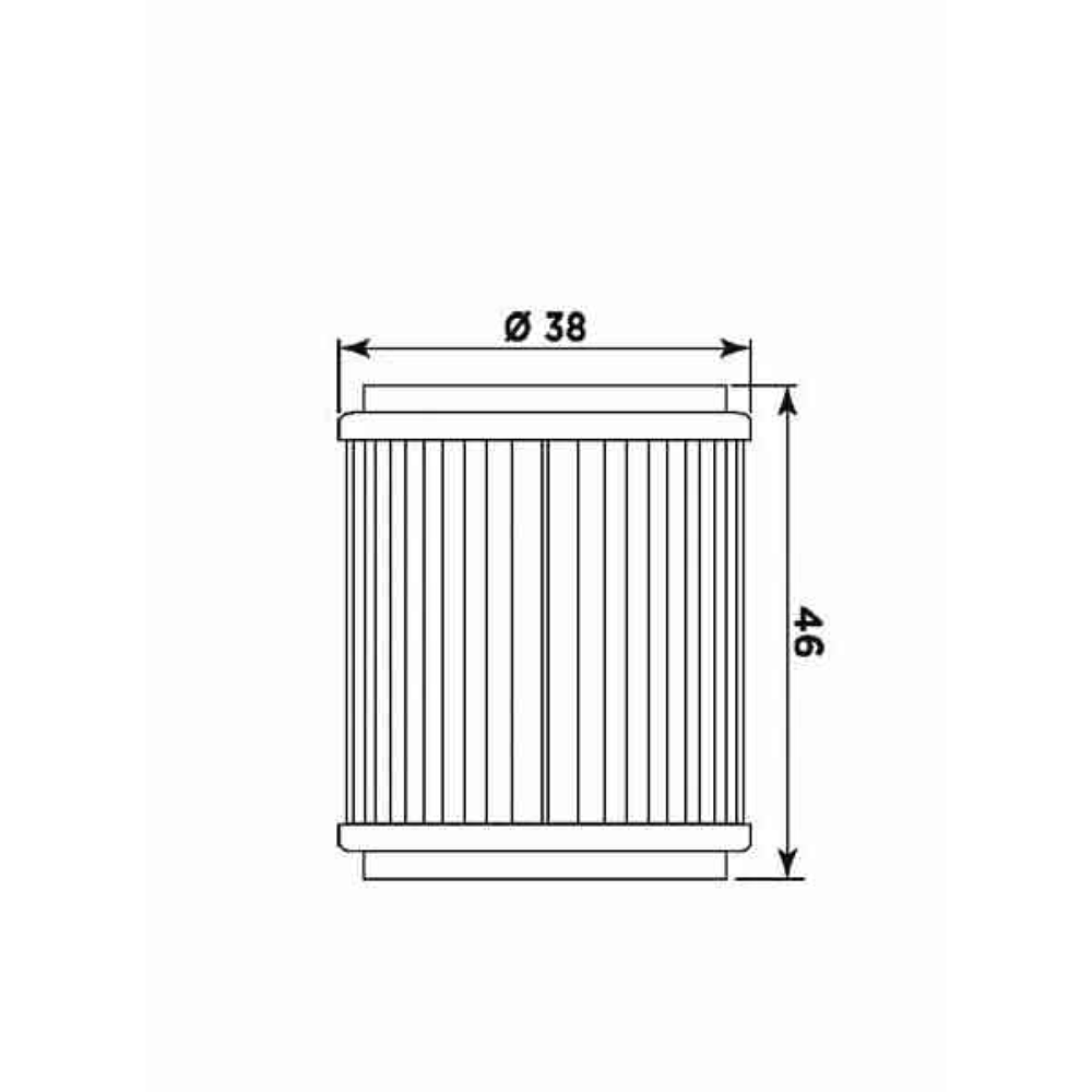 Filtro Óleo Yamaha HF981 Y4018 