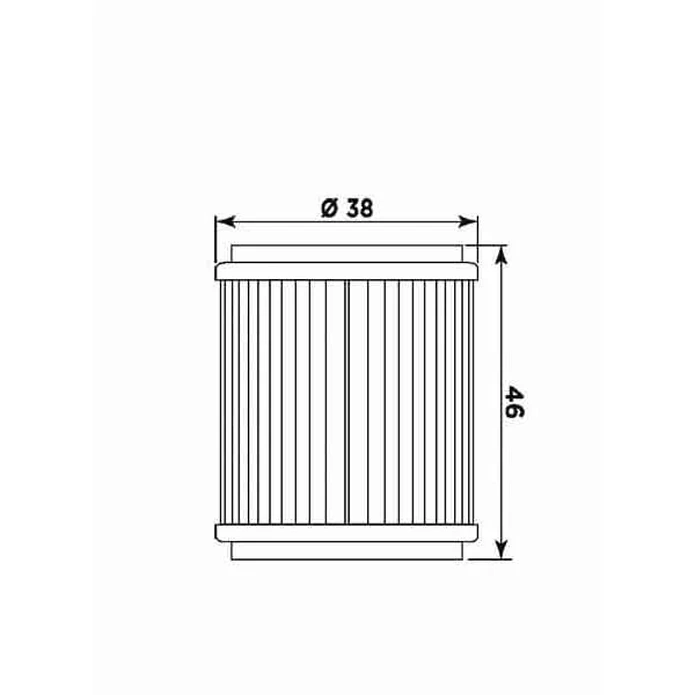 Filtro Óleo Yamaha HF981 Y4018  2