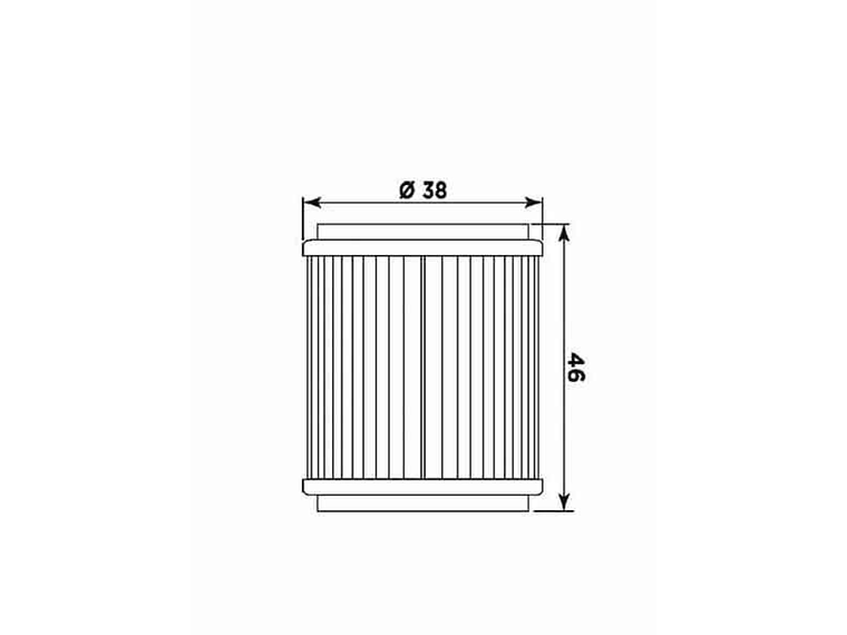Filtro Óleo Yamaha HF981 Y4018  2