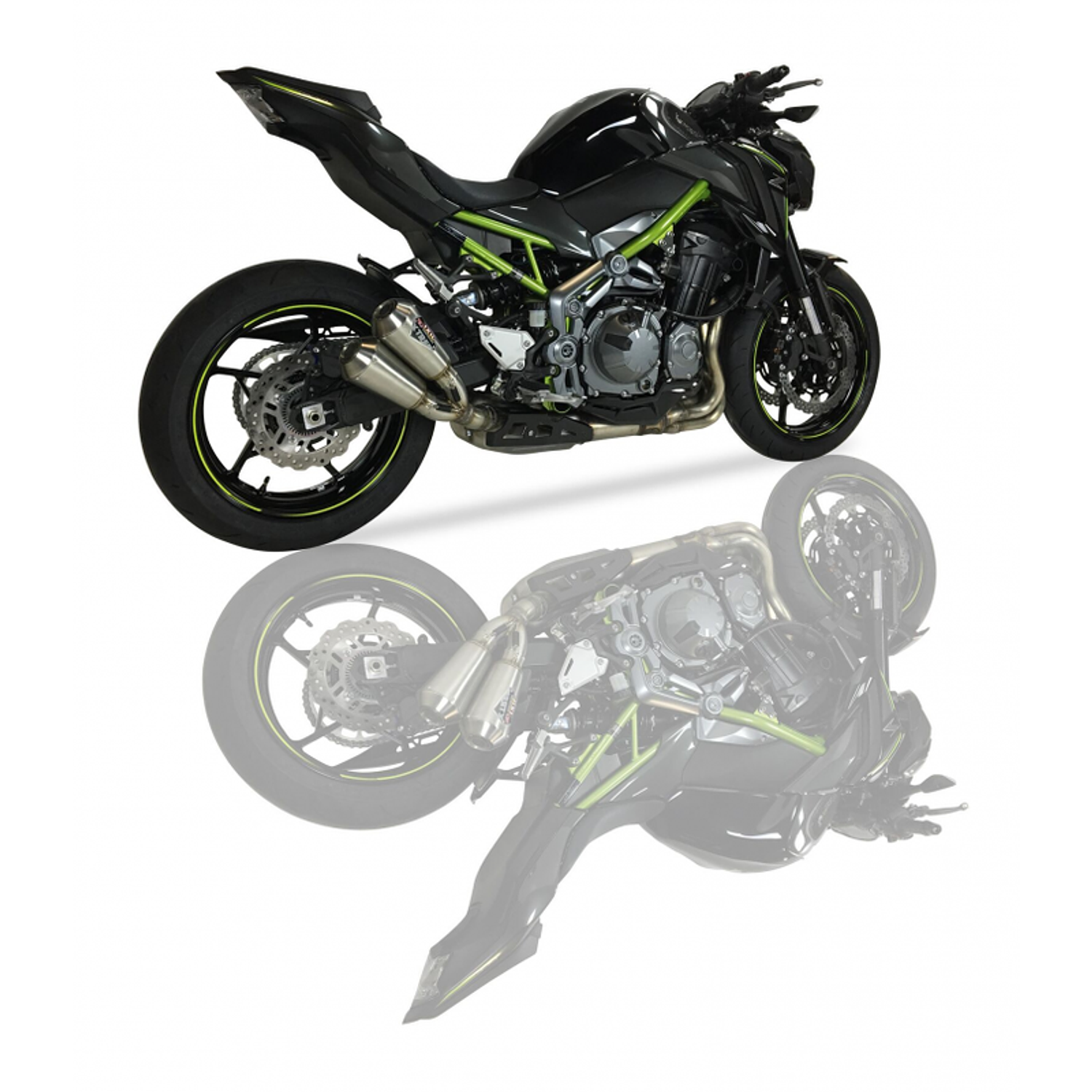 Ponteira de Escape IXIL Kawasaki Z 900  3