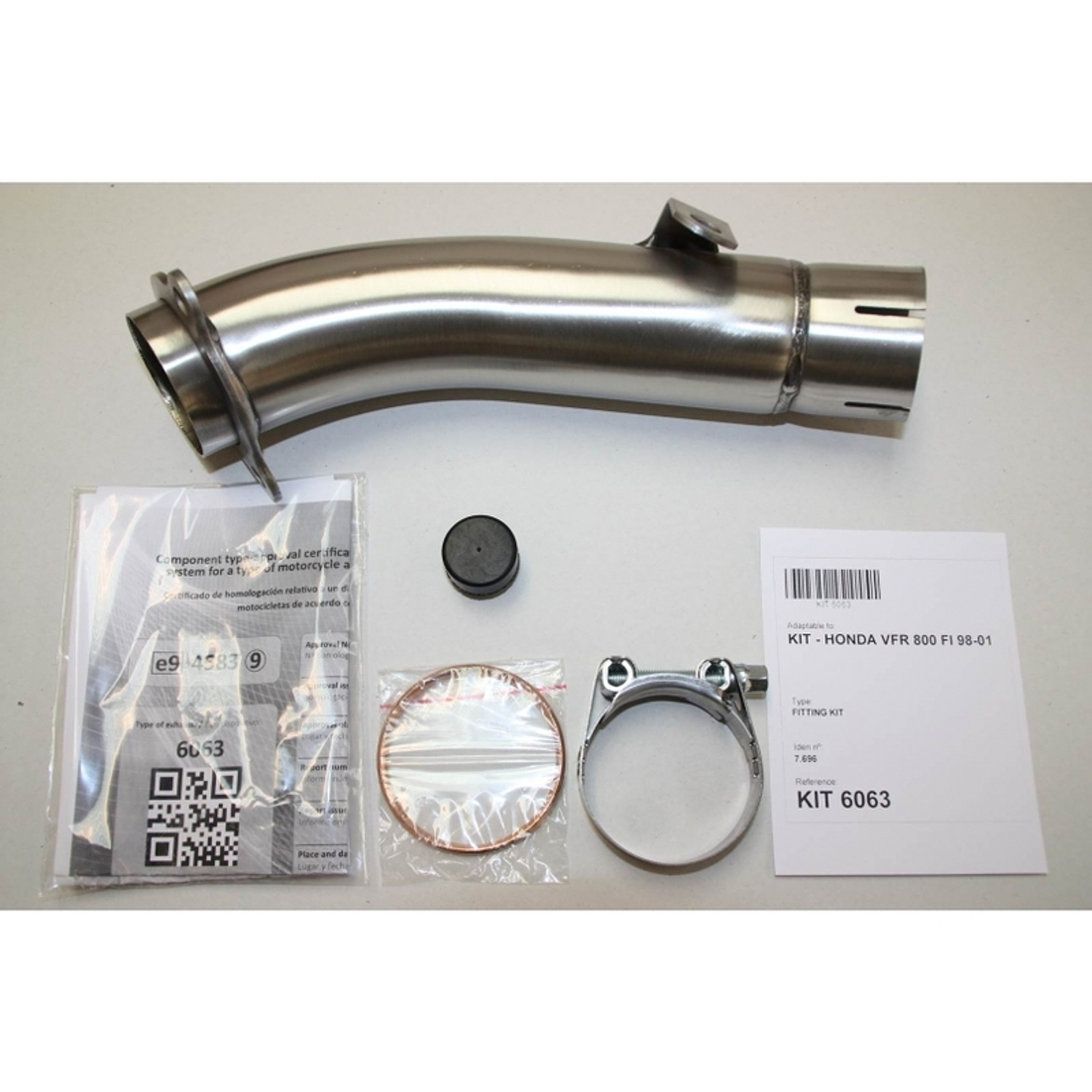  Ponteira de Escape IXIL Honda VFR 800 Fi  3