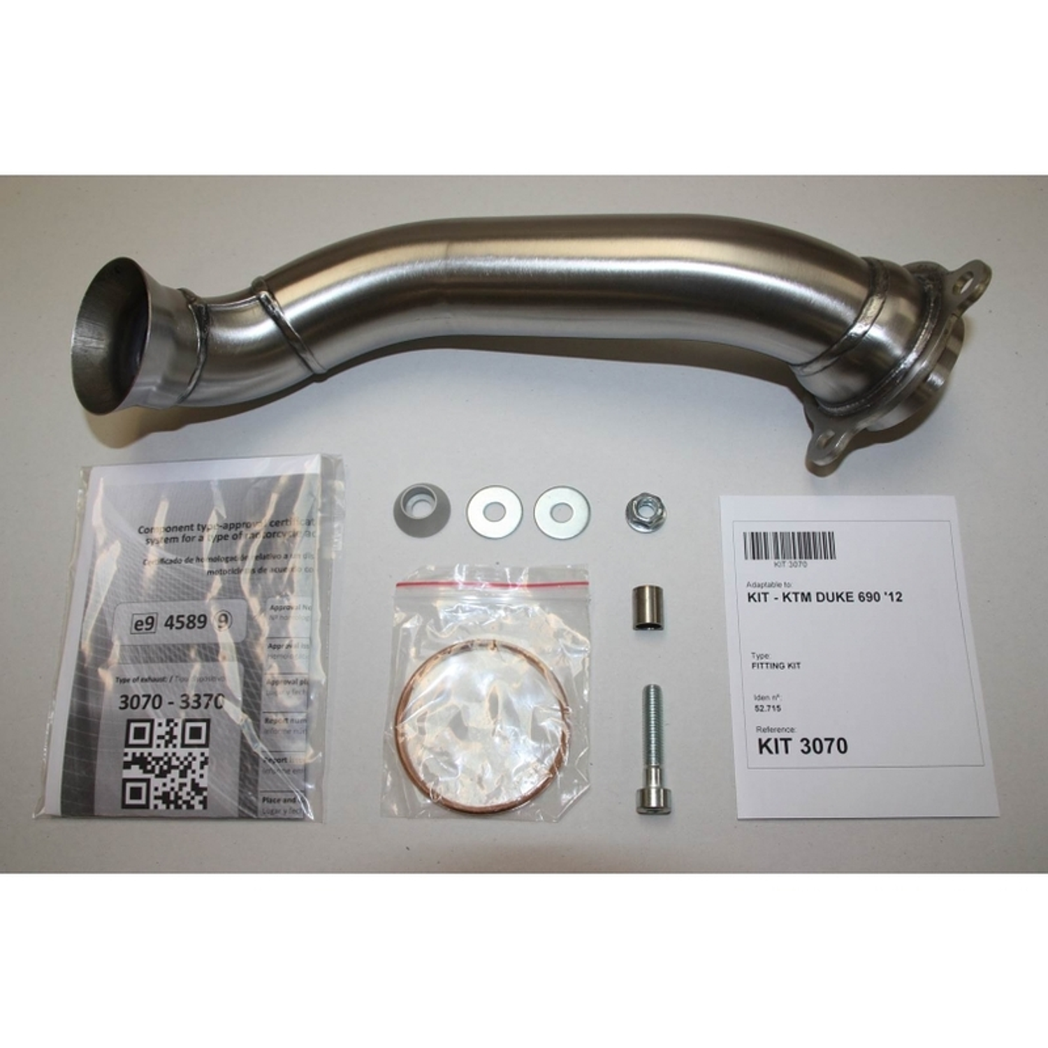  Ponteira de Escape IXIL KTM Duke 690  4