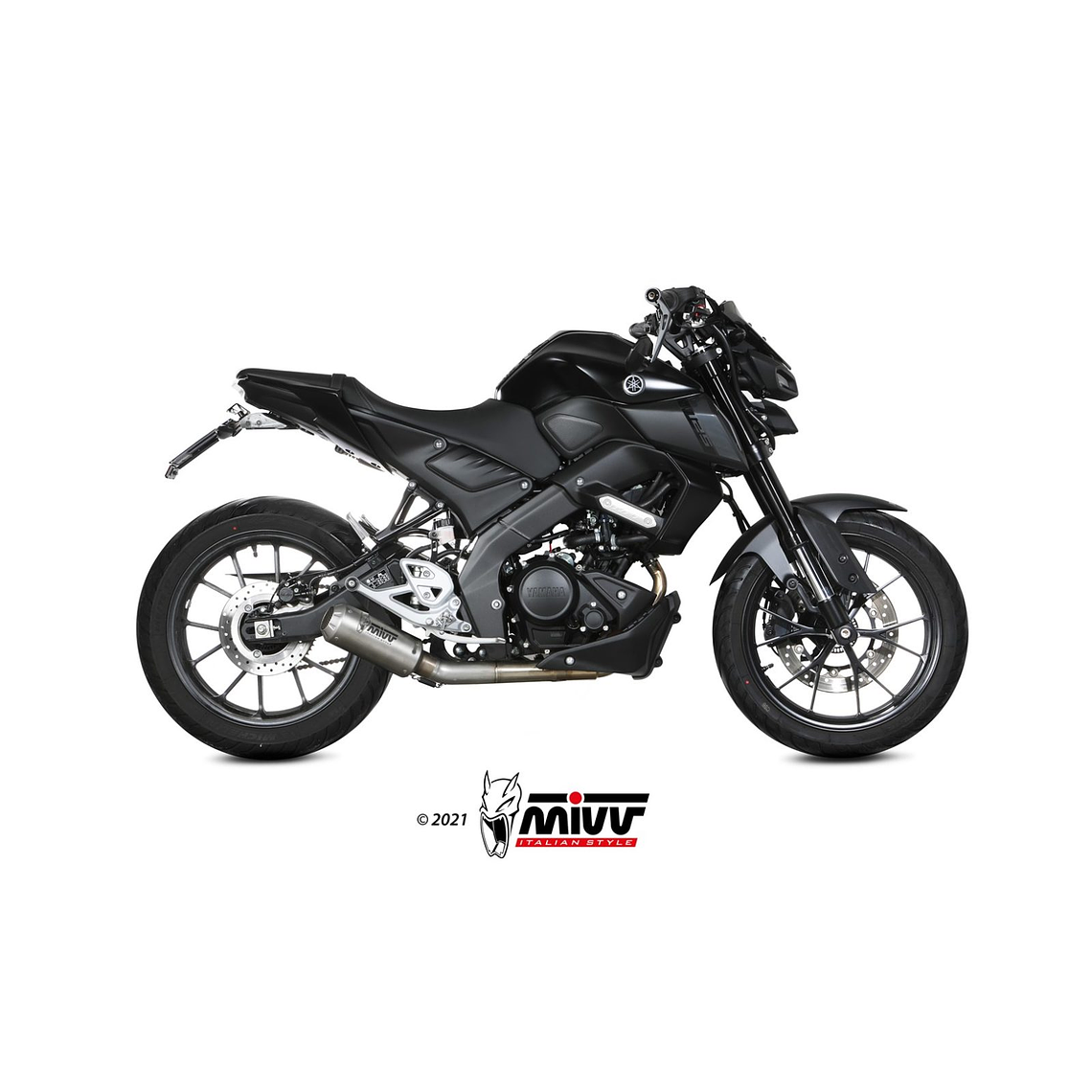 Escape MIVV MK3 Yamaha MT-125 20-24 1