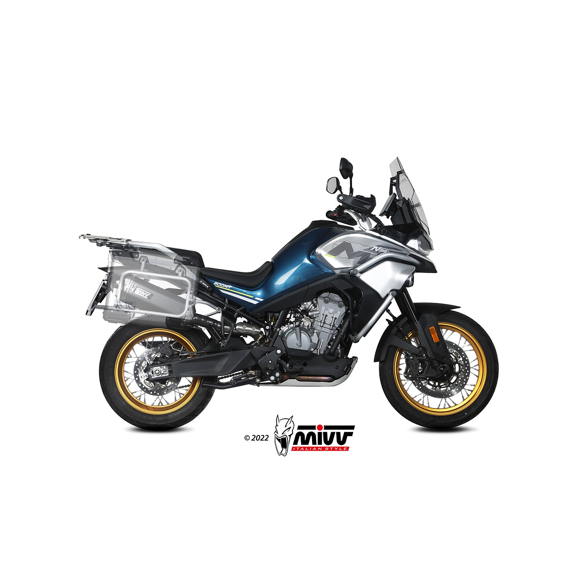 Escape MIVV SPEED EDGE CF MOTO 800MT 22-23 5