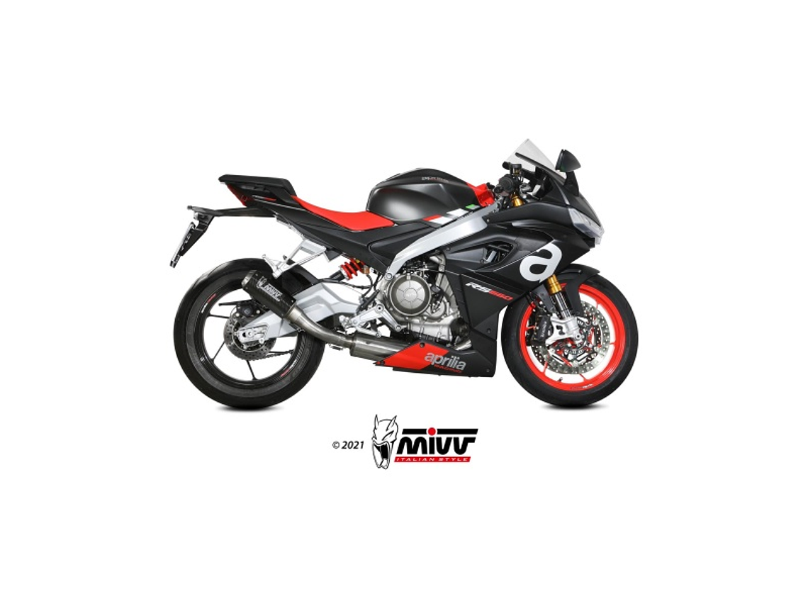 Escape MIVV MK3 Carbono Aprilia RS 660 2020-23 / Tuono 660 2021-23  1