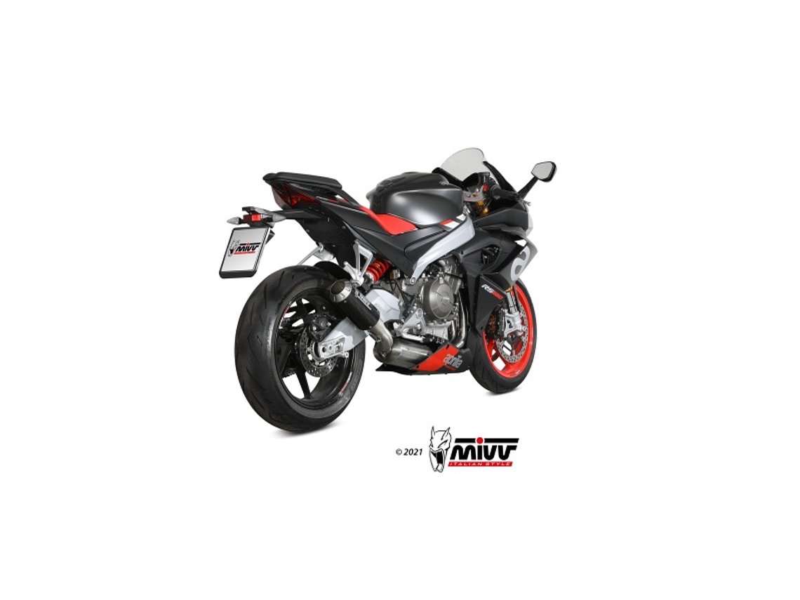 Escape MIVV MK3 Carbono Aprilia RS 660 2020-23 / Tuono 660 2021-23  2