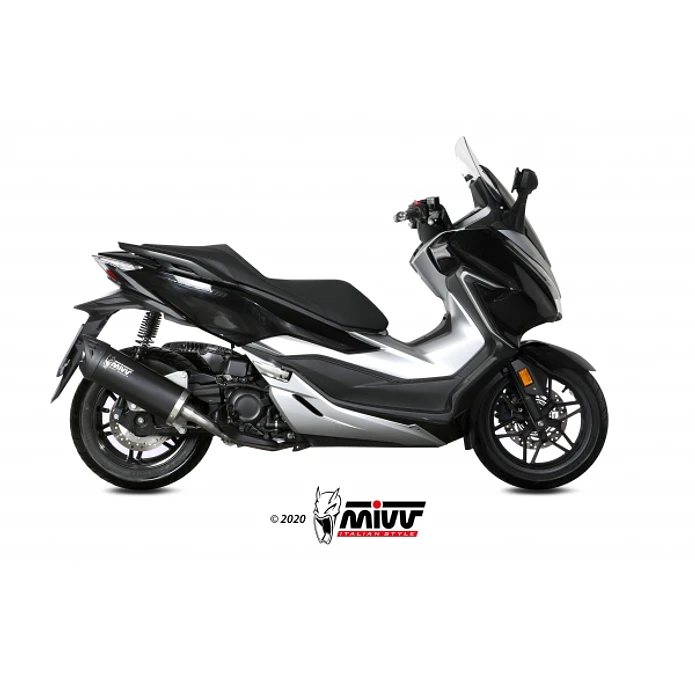 Escape MIVV Mover HONDA FORZA 300 2018-20 (Preto)  1