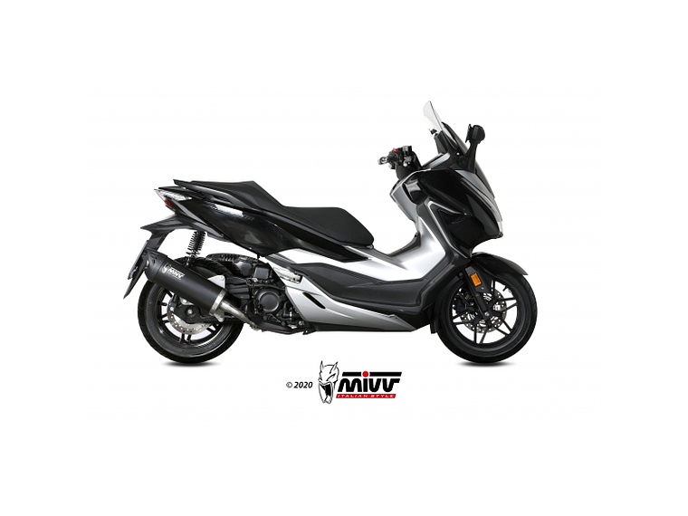 Escape MIVV Mover HONDA FORZA 300 2018-20 (Preto)  1