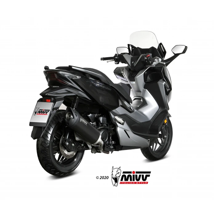Escape MIVV Mover HONDA FORZA 300 2018-20 (Preto)  2