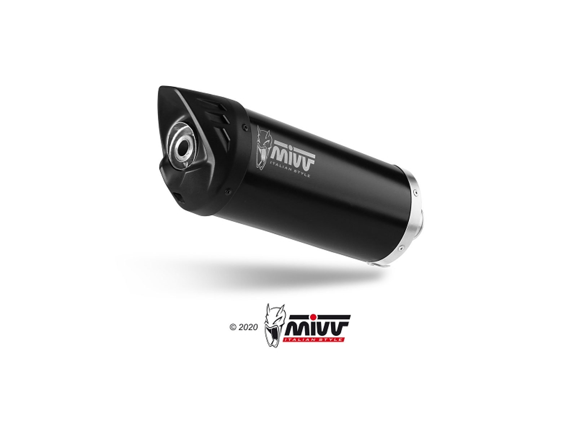 Escape MIVV Mover HONDA FORZA 300 2018-20 (Preto)  3