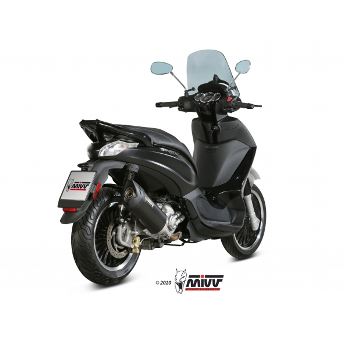 Escape MIVV Piaggio Beverly 300 2010-20  2