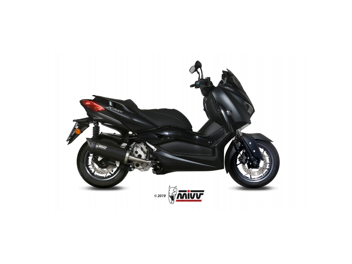 Escape MIVV YAMAHA X-MAX 300 2017-20 (Preto)  1