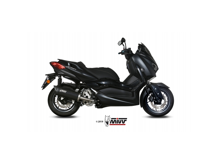 Escape MIVV YAMAHA X-MAX 300 2017-20 (Preto)  1